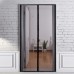 Cortina Mosquitera Cierre Magnetico 120 x 240 (Alt.) cm. Negra