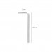 Llave Allen Standar Acero Cromo Vanadio Profesional 2,5 mm.