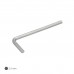 Llave Allen Standar Acero Cromo Vanadio Profesional 2,5 mm.