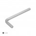 Llave Allen Standar Acero Cromo Vanadio Profesional 4,0 mm.