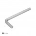 Llave Allen Standar Acero Cromo Vanadio Profesional 4,5 mm.