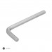 Llave Allen Standar Acero Cromo Vanadio Profesional 6,0 mm.