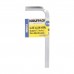 Llave Allen Standar Acero Cromo Vanadio Profesional 6,0 mm.