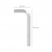 Llave Allen Standar Acero Cromo Vanadio Profesional 9,0 mm.