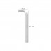 Llave Allen Larga Acero Cromo Vanadio Profesional 2,5 mm.