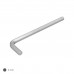 Llave Allen Larga Acero Cromo Vanadio Profesional 3,0 mm.