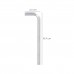 Llave Allen Larga Acero Cromo Vanadio Profesional 4,5 mm.