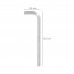 Llave Allen Larga Acero Cromo Vanadio Profesional 6,0 mm.