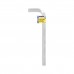 Llave Allen Larga Acero Cromo Vanadio Profesional 8,0 mm.