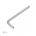 Llave Torx Inviolable Standar Acero Cromo Vanadio Profesional T09