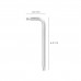 Llave Torx Inviolable Standar Acero Cromo Vanadio Profesional T25