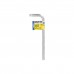 Llave Torx Inviolable Larga Acero Cromo Vanadio Profesional T06