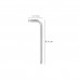 Llave Torx Inviolable Larga Acero Cromo Vanadio Profesional T08