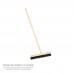 Cepillo Barrendero Industrial Fibra Rigida PVC. Soporte Polipropileno 50 cm. (Sin Mango)