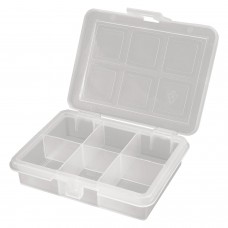 Organizador 6 Compartimentos 120 x 100 x 28 mm.