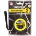 Flexometro Autolock Con Freno Automatico 5 Metros Cinta 25 mm. Magnetico