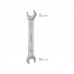 Llave Fija DIN 3110  Cromo Vanadio 20x22 mm.