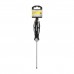 Destornillador Plano Vaciado Acero S2 Mango TPR Bimaterial. Medida 1,0 x Ø 5,0 x 125 mm.  DIN5265