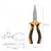 ALICATES BOCA PLANA  150mm DIN 5745