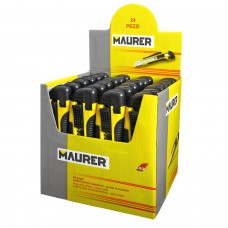 Cortador Maurer 18 mm. Com 2 folhas (exibição de 24 peças)