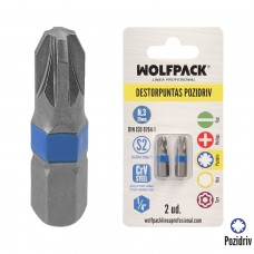 DESTORPUNTAS POZIDRIV N.3  S2 (2pz.)
