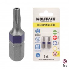 DESTORPUNTAS TORX T-15     S2 (2pz.)