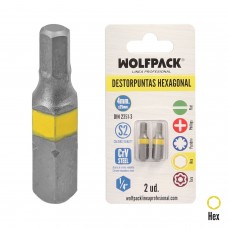 DESTORPUNTAS HEXAGONAL 4,0 mm. S2 (2pz.)