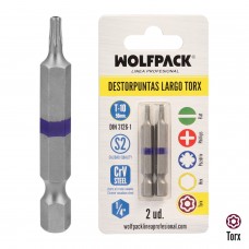 Long Maurer Torx T-10 basculante (2 peças)