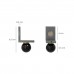 JGO.ANGULARES MAGNETICOS  P/REGLAS 40.