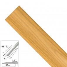 Adesivo intermitente para carpete de mrtal de carvalho 98,5 cm.