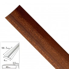 Adesivo intermitente para tapete de metal Sapelli 98,5 cm.