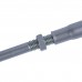 Feche as portas com retentor de força 3. Cor prata (portas 80/100 cm.)