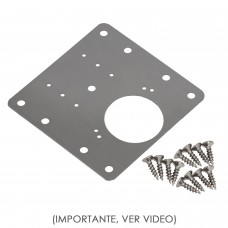 Placas Reparacion Bisagras Cazoleta 9x9 cm. 1 pieza