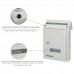 Buzon Exterior Residence 205 x 300 x 70 mm. Blanco