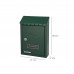 Buzon Exterior Residence 205 x 300 x 70 mm. Verde