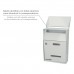 Buzon Exterior Country Blanco 215 x 320 x 105 mm.