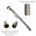 Latiguillo Flexible Reforzado Acero Inoxidable Termo Macho 1/2