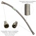 Latiguillo Flexible Acero Inoxidable Termo Macho 1/2