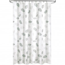 Cortina Ducha Tela Hojas 180 x 200 cm. Impermeable