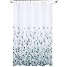 Cortina Ducha Tela Flores 180 x 200 cm. Impermeable