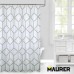 Cortina Ducha Tela Geometrico 180 x 200 cm. Impermeable