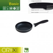 Frigideira antiaderente básica em alumínio 16 cm. / 3 mm