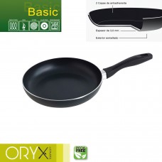 Frigideira antiaderente básica em alumínio 24 cm. / 3 mm