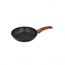 Sarten Aluminio Forjado Antiadherente Acabado Piedra Ø 20 x 4,5 cm. Mango Engomado