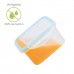 Bacia hermética do recipiente Medidor de plástico redondo 600 ml. Ø 9x18,5 (A) cm.