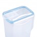Jarro quadrado de plástico de 1.500 ml. 22.5x15x8 (alt) cm.