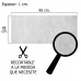 Filtro de exaustor 45x95 cm. 150 grm / m2