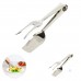 Pinzas Servir Acero Inoxidable  21 cm.