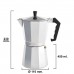 Cafeteira em alumínio de 9 xícaras (450 ml.) Classic