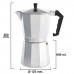 Cafeteira Alumínio 12 xícaras (600 ml.) Clássico